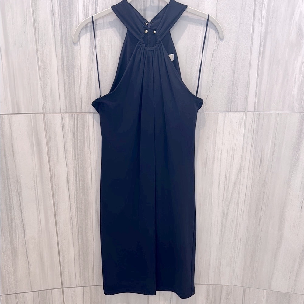 Michael Kors NWT Navy Halter Dress